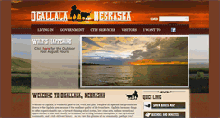 Desktop Screenshot of ogallala-ne.gov